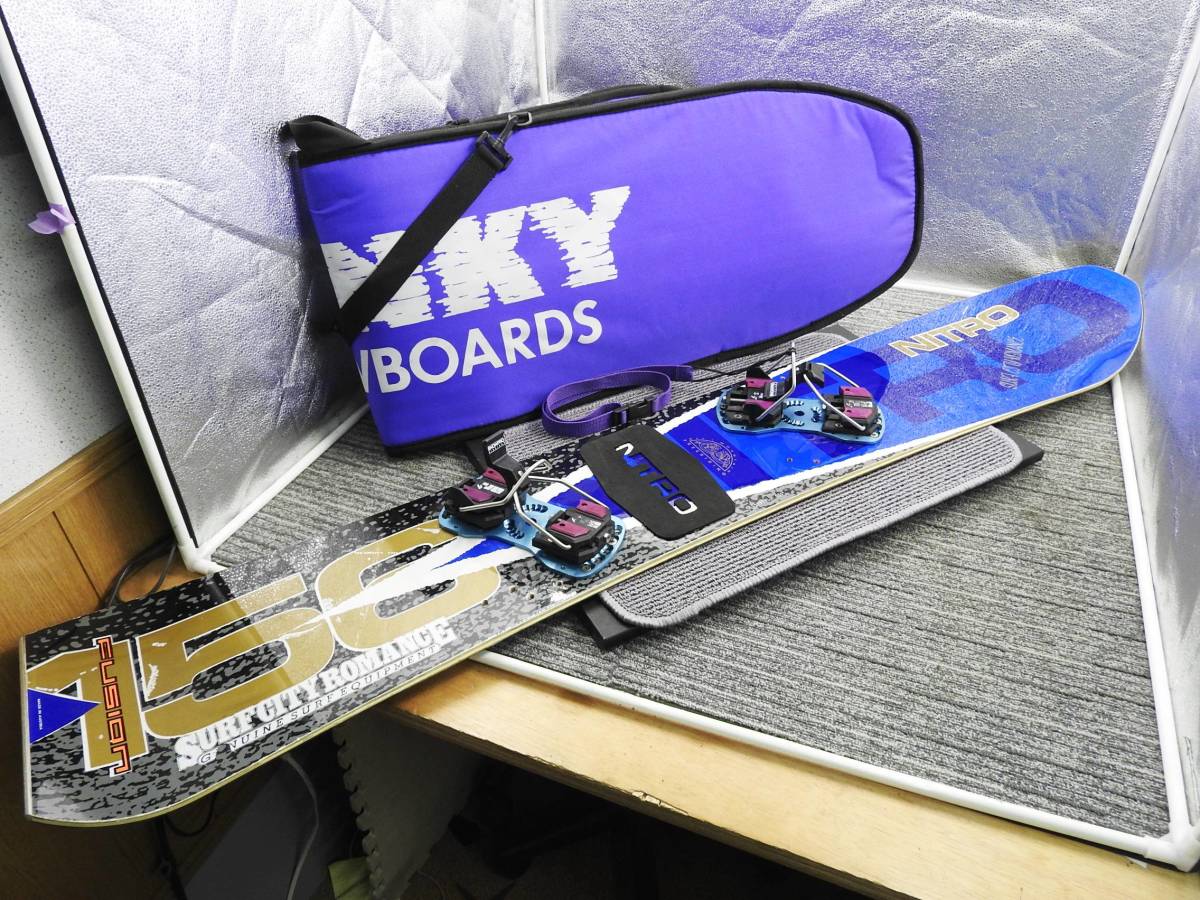NITRO SNOWBOARDS ナイトロ☆FUSION 156 パウダー アルペン 