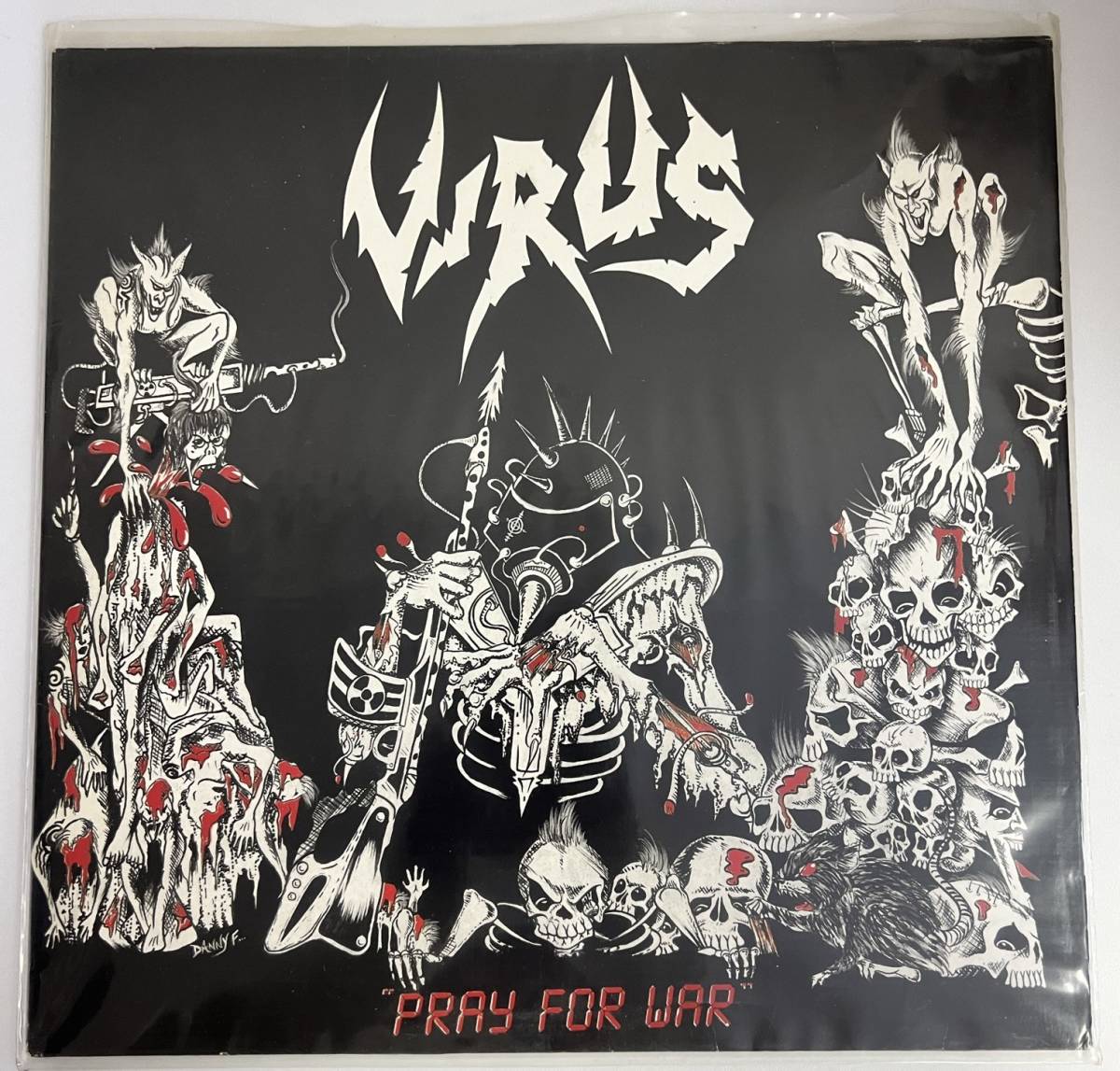 定番人気，定番 20221202 VIRUS "PAAY FOR WAR" V.O.V665 MATAL WORKS LP/VINYL/ハードロック/ヘビメタ/デスメタル(一般)｜売買されたオークション情報、yahooの商品情報をアーカイブ公開 - オークファン 一般