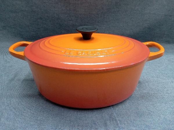 ル・クルーゼ ココットオーバル 25cm 3.2L 両手鍋(03-04-10)