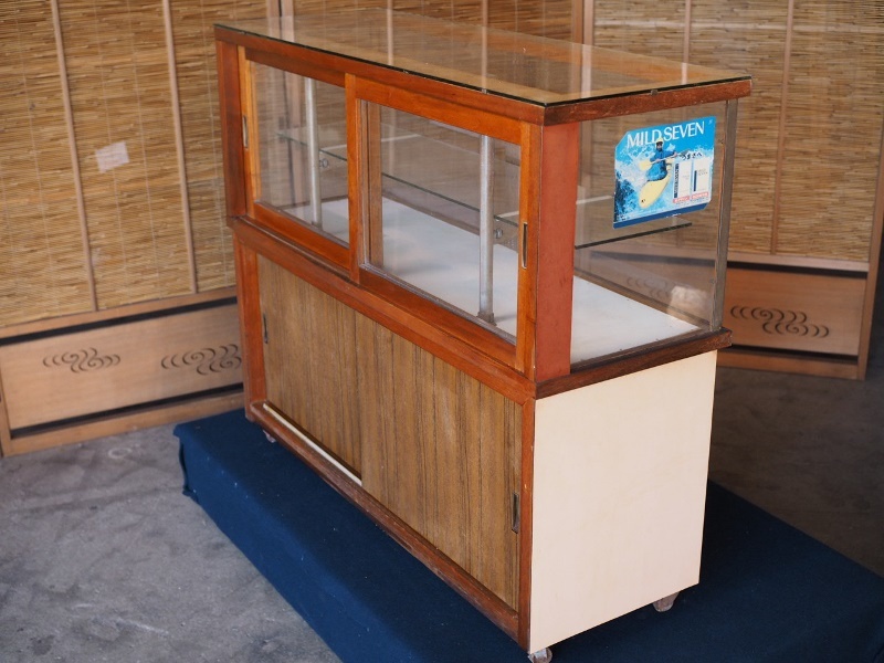 昭和レトロたばこ屋さんガラスショーケース 昭和40－50年代 古録展