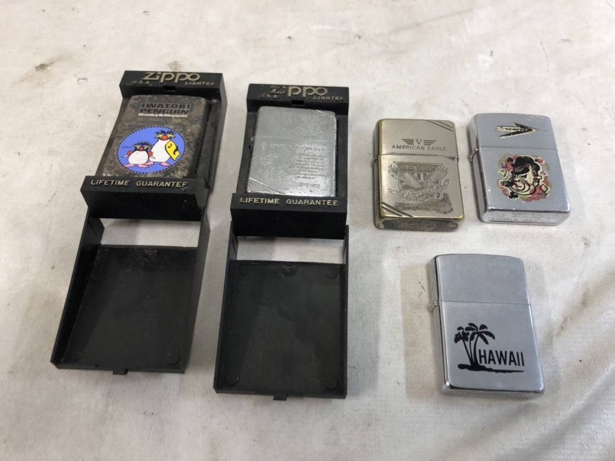 47）ZIPPO ジッポ BRADFORD 5個 まとめ売り 着火未確認 ZIPPO - Zippo 