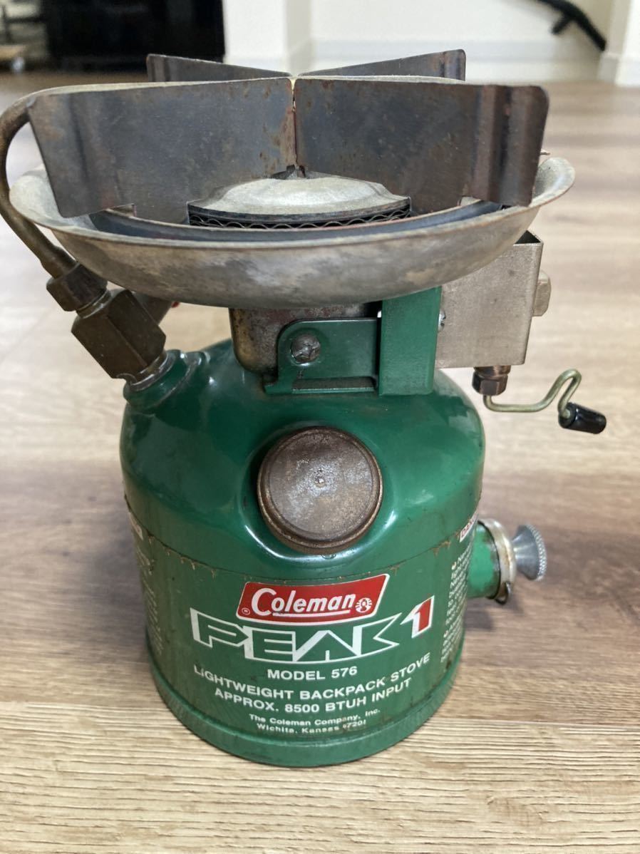コールマンColeman PEAK1 MODEL576 シングルバーナー ヴィンテージ
