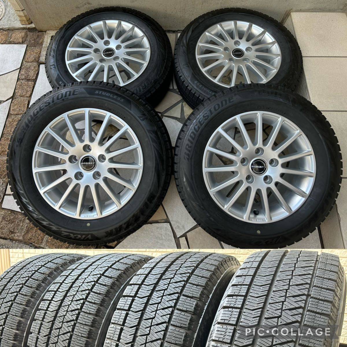195／65R15（対応車種メーカーフォルクスワーゲン 【BORBET】195/65R15 
