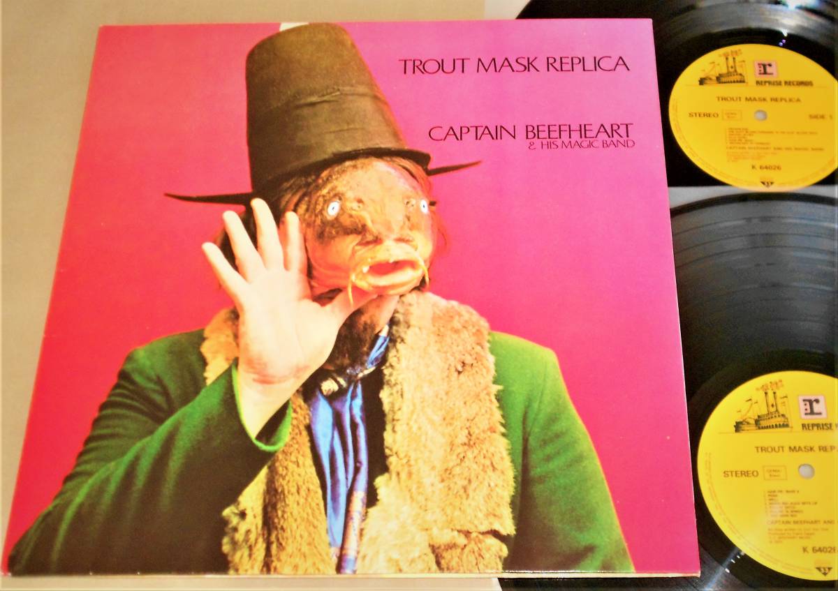 2LP) 美品! キャプテン・ビーフハート [TROUT MASK REPLICA] CAPTAIN