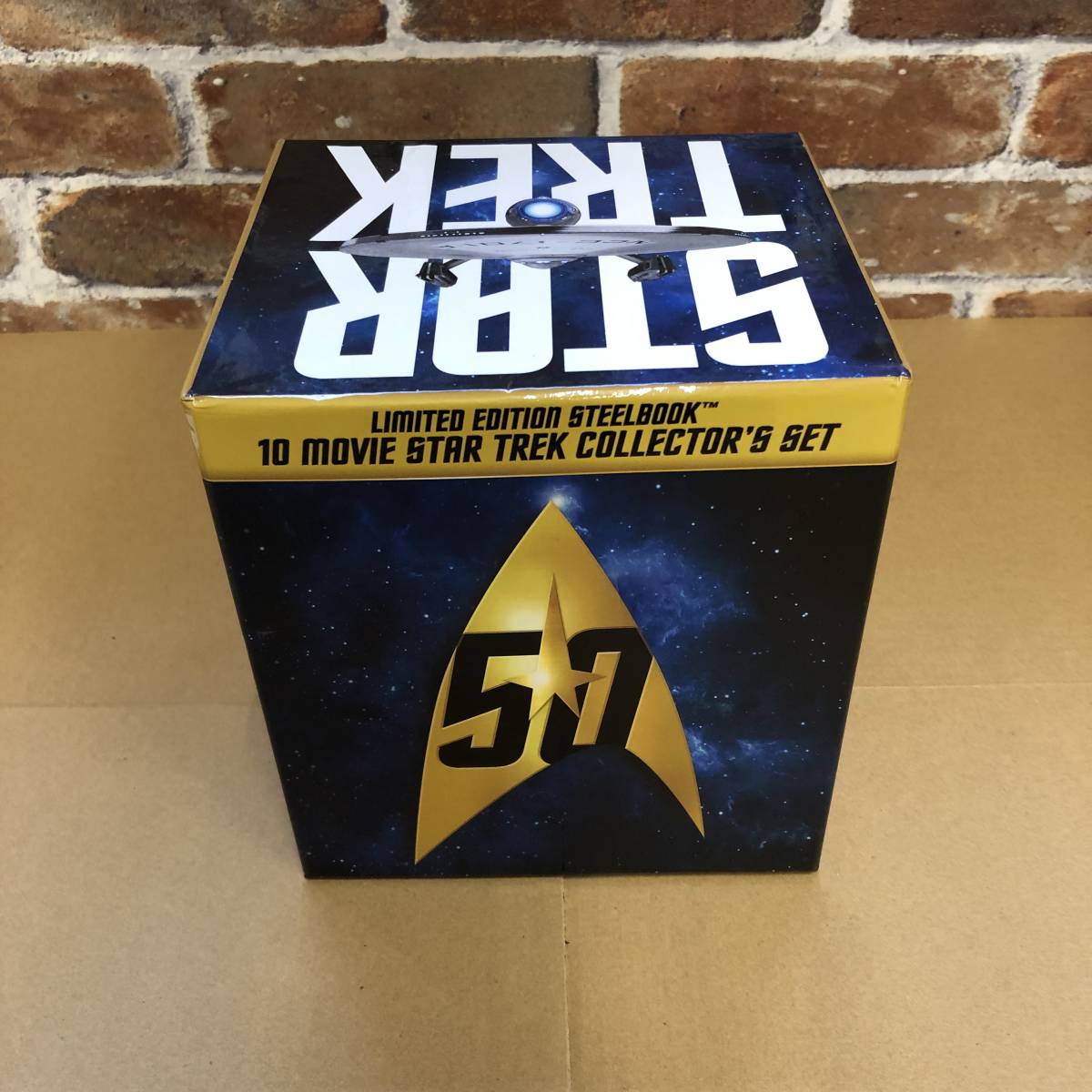 スタートレック 劇場版 ブルーレイ50周年記念BOX スチールブック仕様 