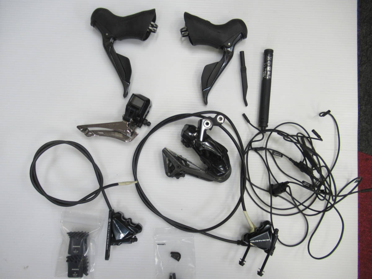 シマノ Dura-Ace R9170 11速 電動変速 油圧DISCブレーキ セット 中古