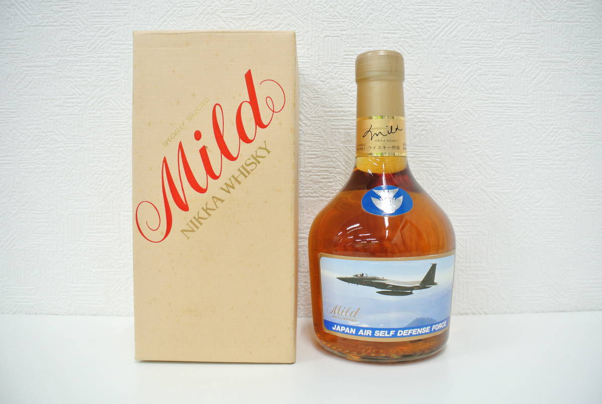 酒祭 洋酒祭 1円スタート! ニッカ マイルド 航空自衛隊ラベル 760ml 43