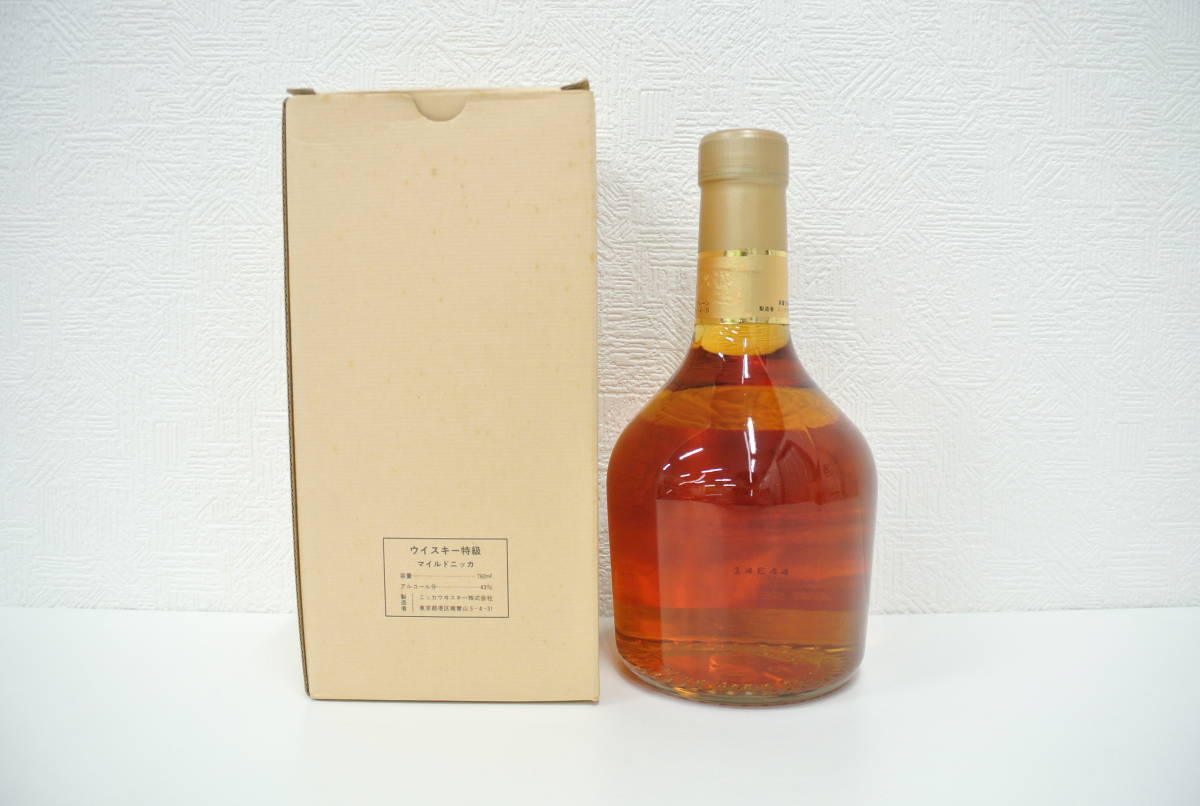 酒祭 洋酒祭 1円スタート! ニッカ マイルド 航空自衛隊ラベル 760ml 43