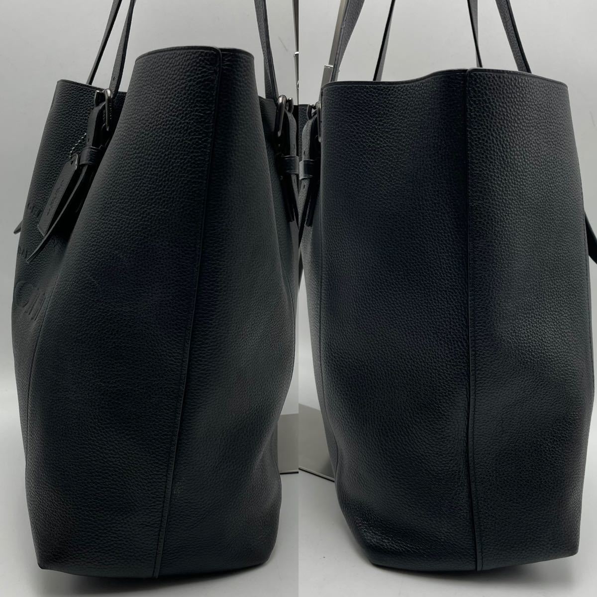 1円【上美品】COACH コーチ メンズ トートバッグ ハンド ショルダー 
