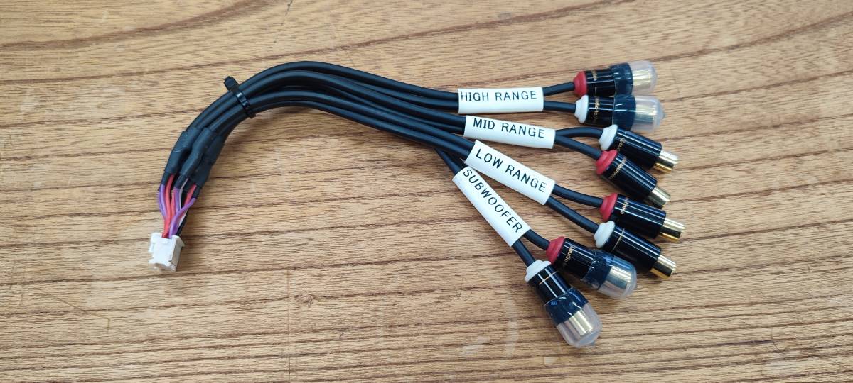 DEH-P01 用 RCA出力 ハーネス ケーブル MOGAMI 2549 【公式通販】
