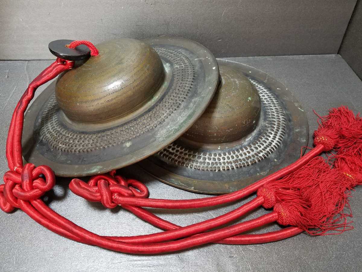 真言宗 【妙鉢】 寺院仏具 時代物 密教法具 鳴物 寺院所蔵品 僧侶 仏具