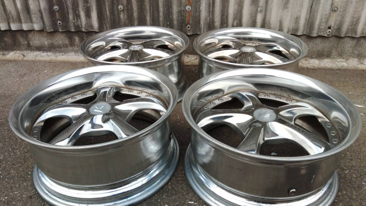 VS-KF 15インチ WORK 2本 +35 - ワーク 100⁄4H 7j 7J Yahoo 