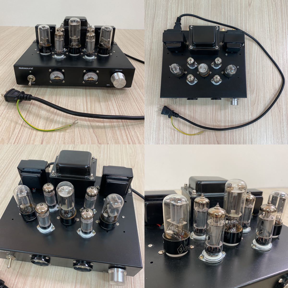 1001 美品 Nobsound 6P1 真空管アンプ 通電確認済 6P1 Nobsound 真空管