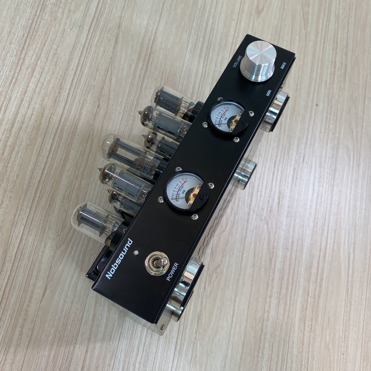 1001 美品 Nobsound 6P1 真空管アンプ 通電確認済 6P1 Nobsound 真空管アンプ 一体型 真空管 稼働品