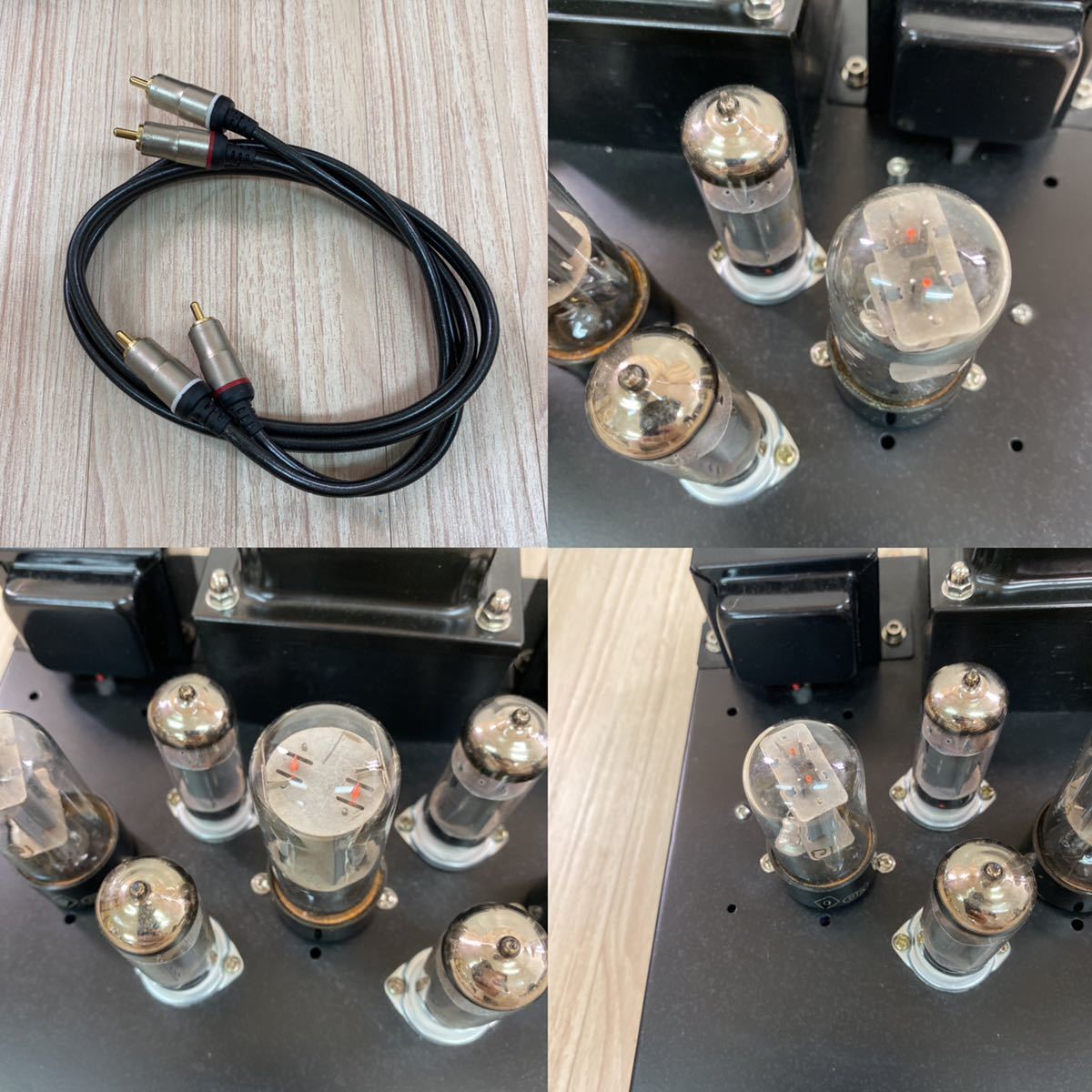 1001 美品 Nobsound 6P1 真空管アンプ 通電確認済 6P1 Nobsound 真空管アンプ 一体型 真空管 稼働品