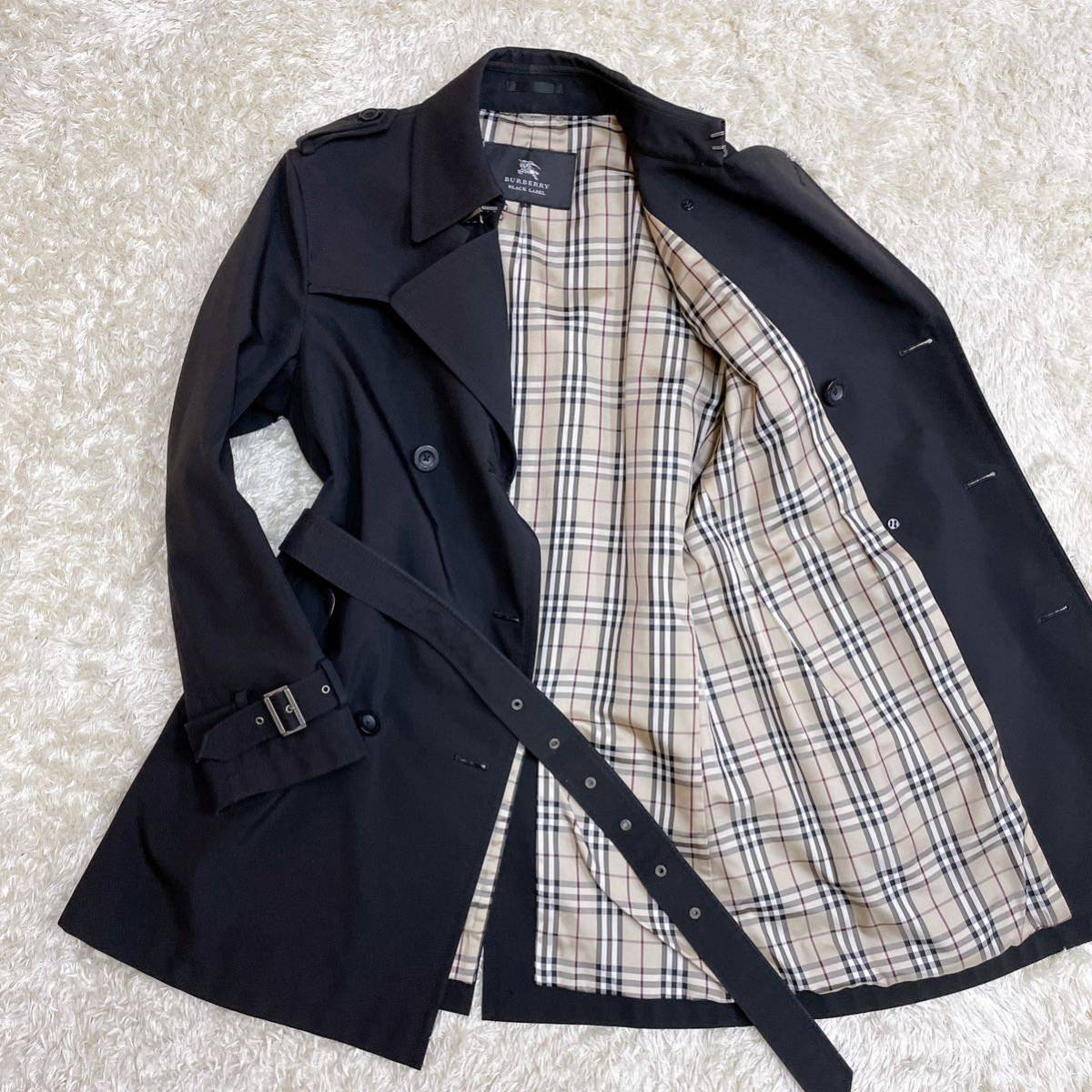 BURBERRY BLACK LABEL トレンチコート 40 BURBERRY BLACK LABEL 【公式