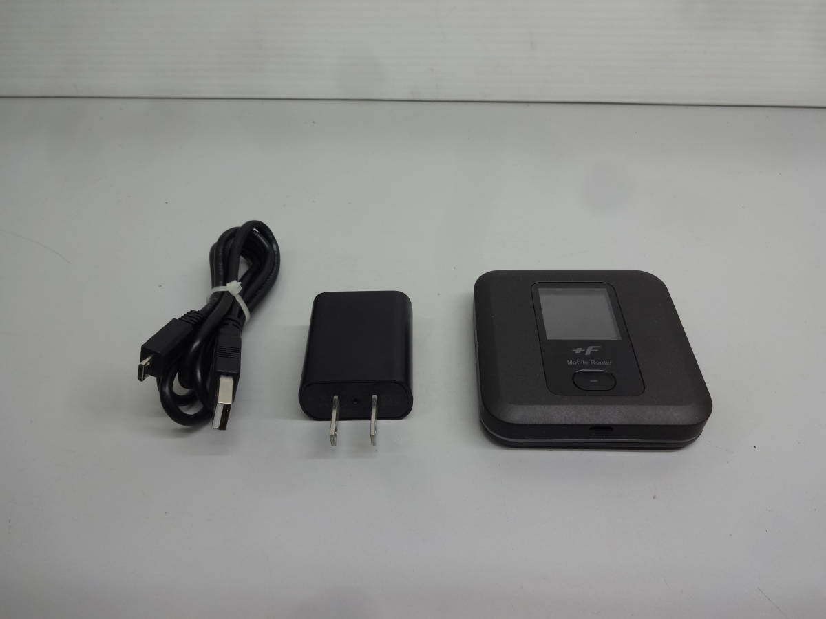 F FS030W 富士ソフト モバイルルーター | （マットブラック） 新品