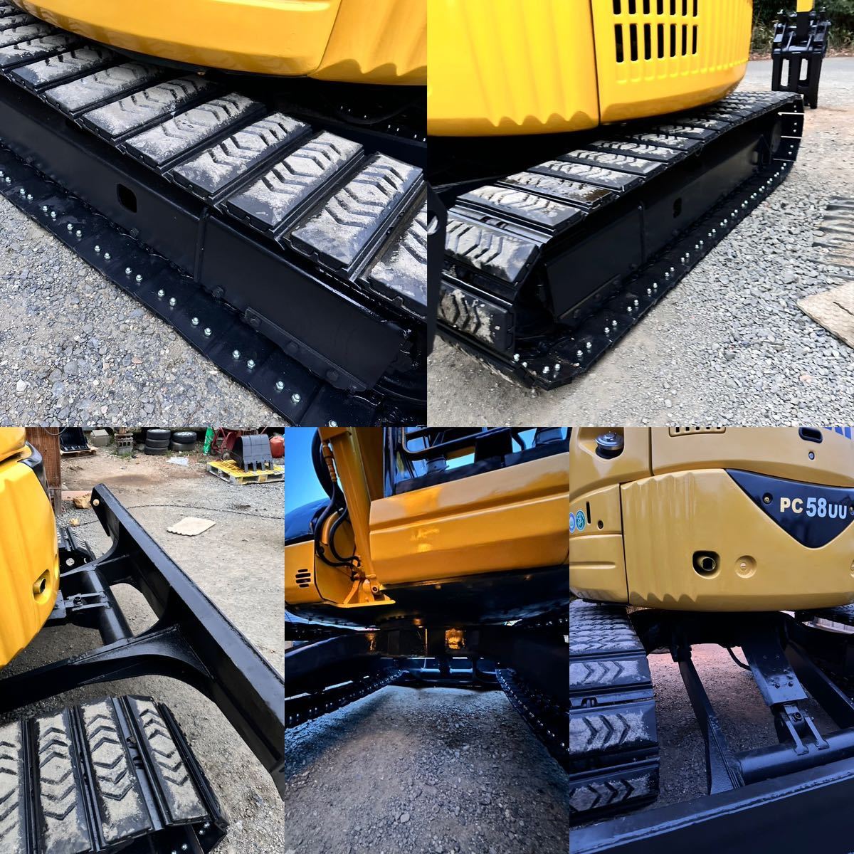 KOMATSUコマツパワーショベル PC58UU-3E0 ハサミ付 バケット付 倍速