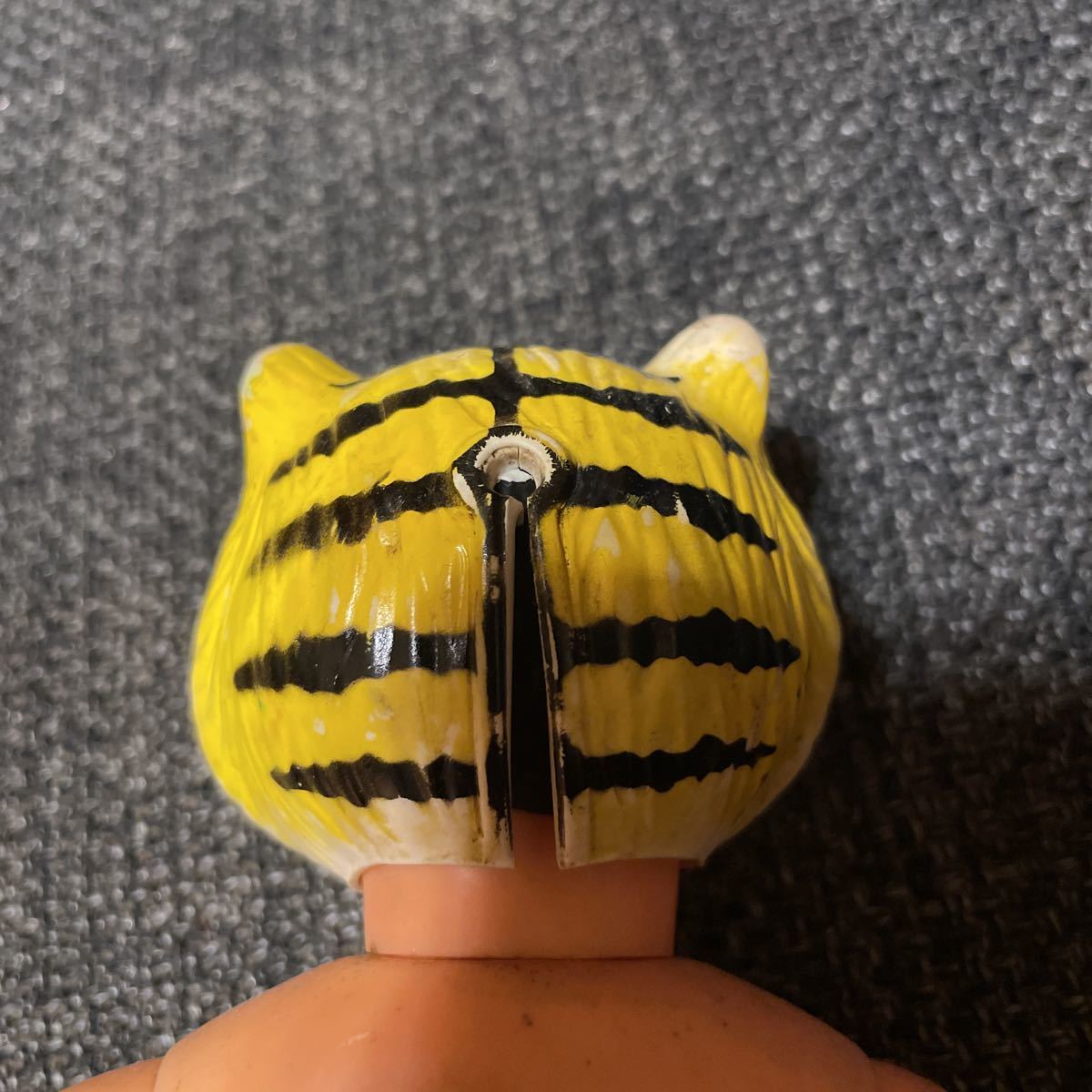 梶原一騎 ソフビ タイガーマスク 辻なおき 昭和レトロ 当時物 面取れ