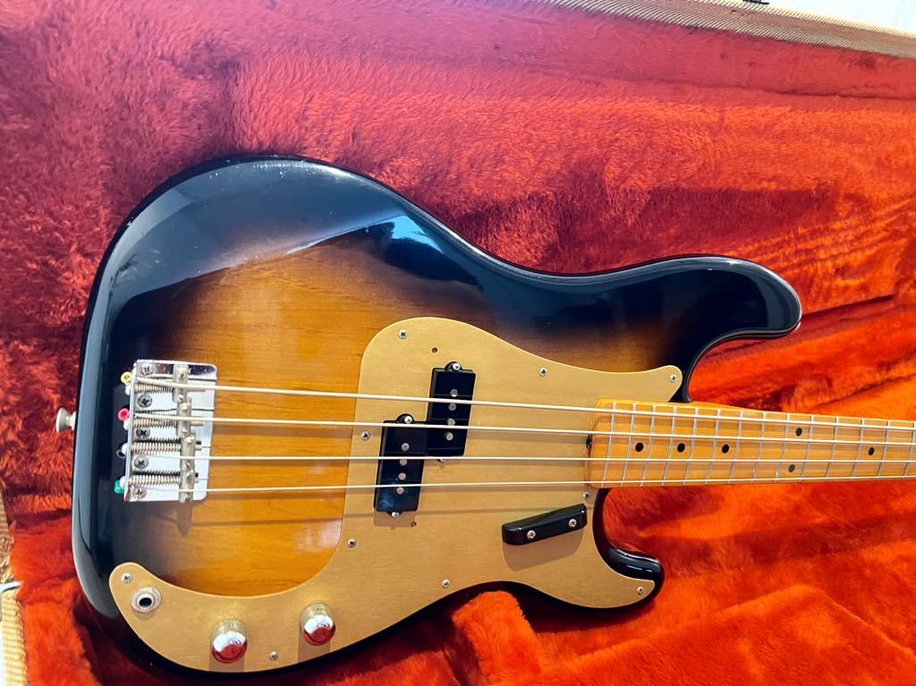 現状品 Fender JAPANのジャズベースボディでコンポーネント JAZZ BASS
