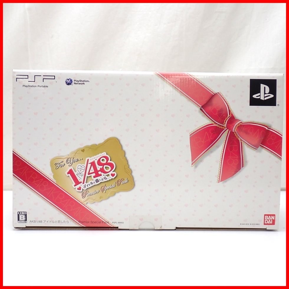【SALE，定番】 SONY/ソニー PSP AKB 1/48 アイドルと恋したら&hellip; プレミアスペシャルパック/本体 PSP-3000/ソフト/生写真10枚 他&1819000008(PSP3000シリーズ)｜売買されたオークション情報、yahooの商品情報をアー PSP本体