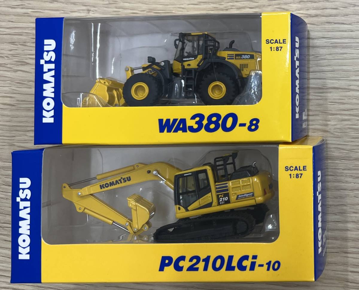 コマツ KOMATSU 1⁄87 非売品 - オリジナル オリジナルミニチュア Yahoo 