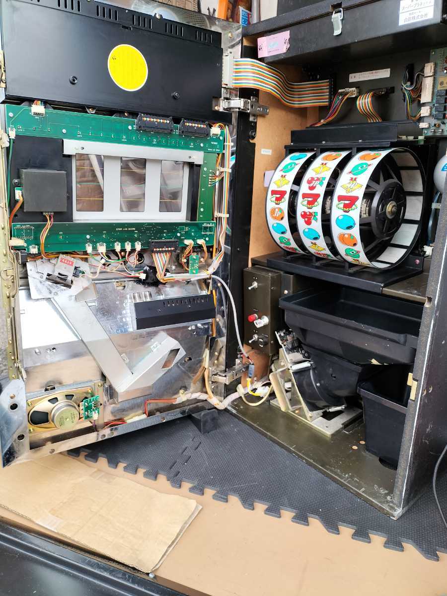☆3号機 スーパープラネット 青パネル コイン不要機付 パチスロ実機