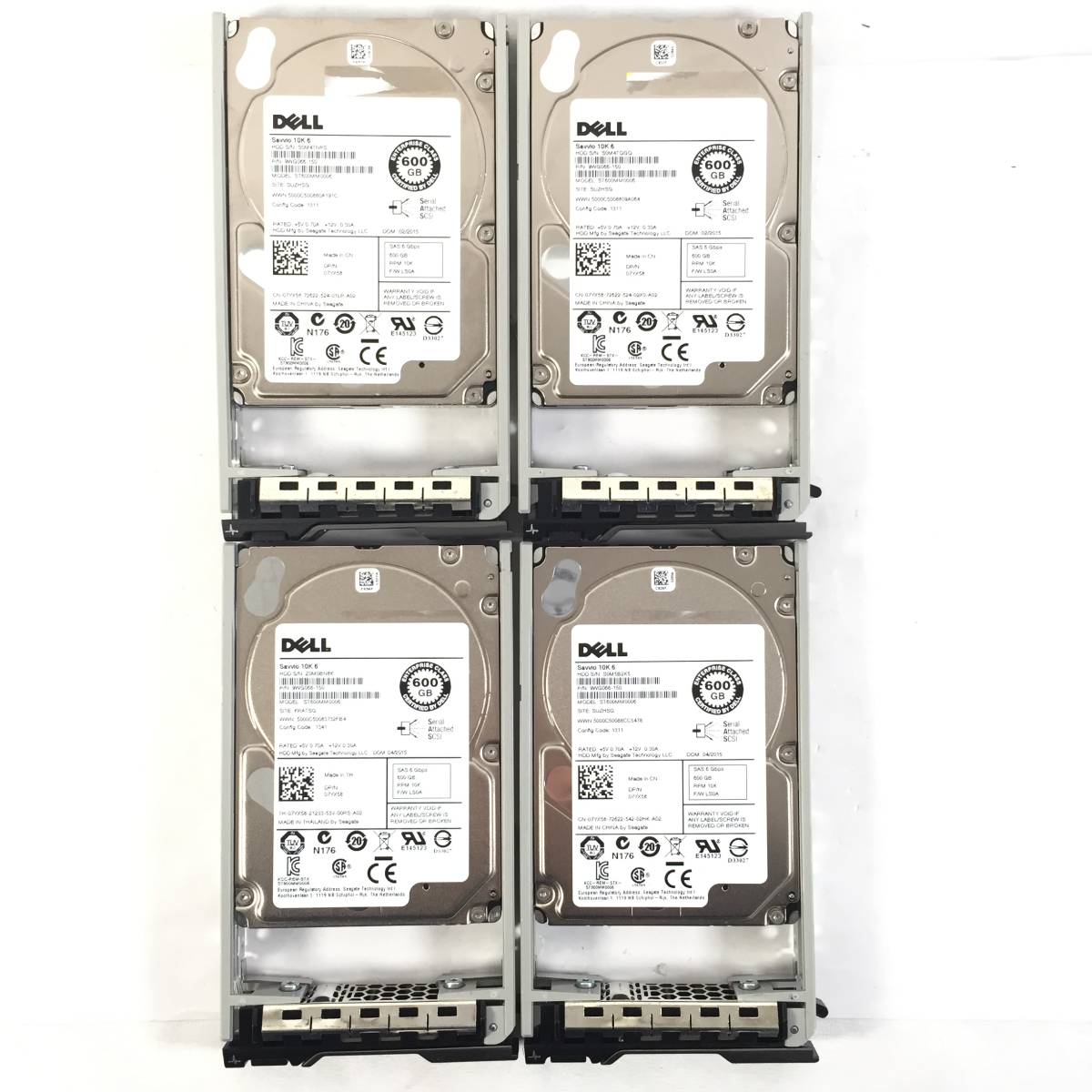 最新作，セール S4120760 DELL 600GB SAS 10K 6Gbps 2.5インチ HDD 4点(SCSI)｜売買されたオークション情報、yahooの商品情報をアーカイブ公開 - オークファン SCSI