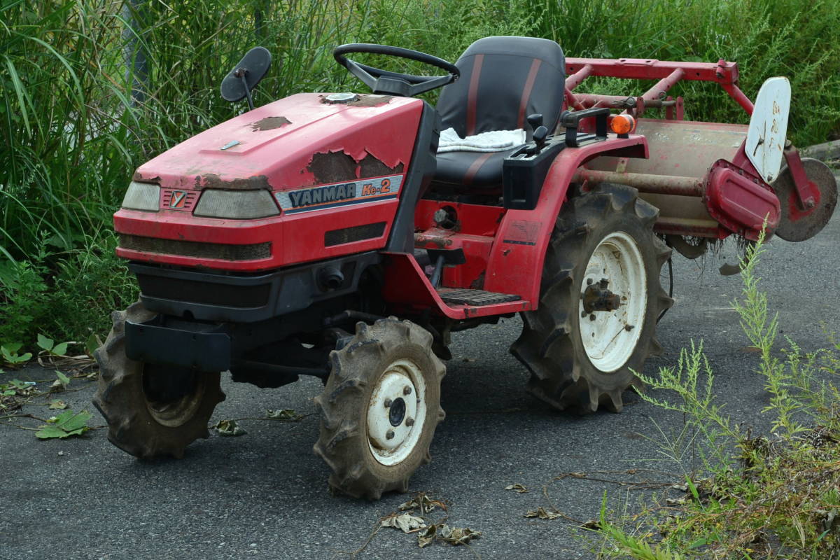YANMAR ヤンマー Ke-2D ディーゼルトラクター550.8時間 4WD 12馬力