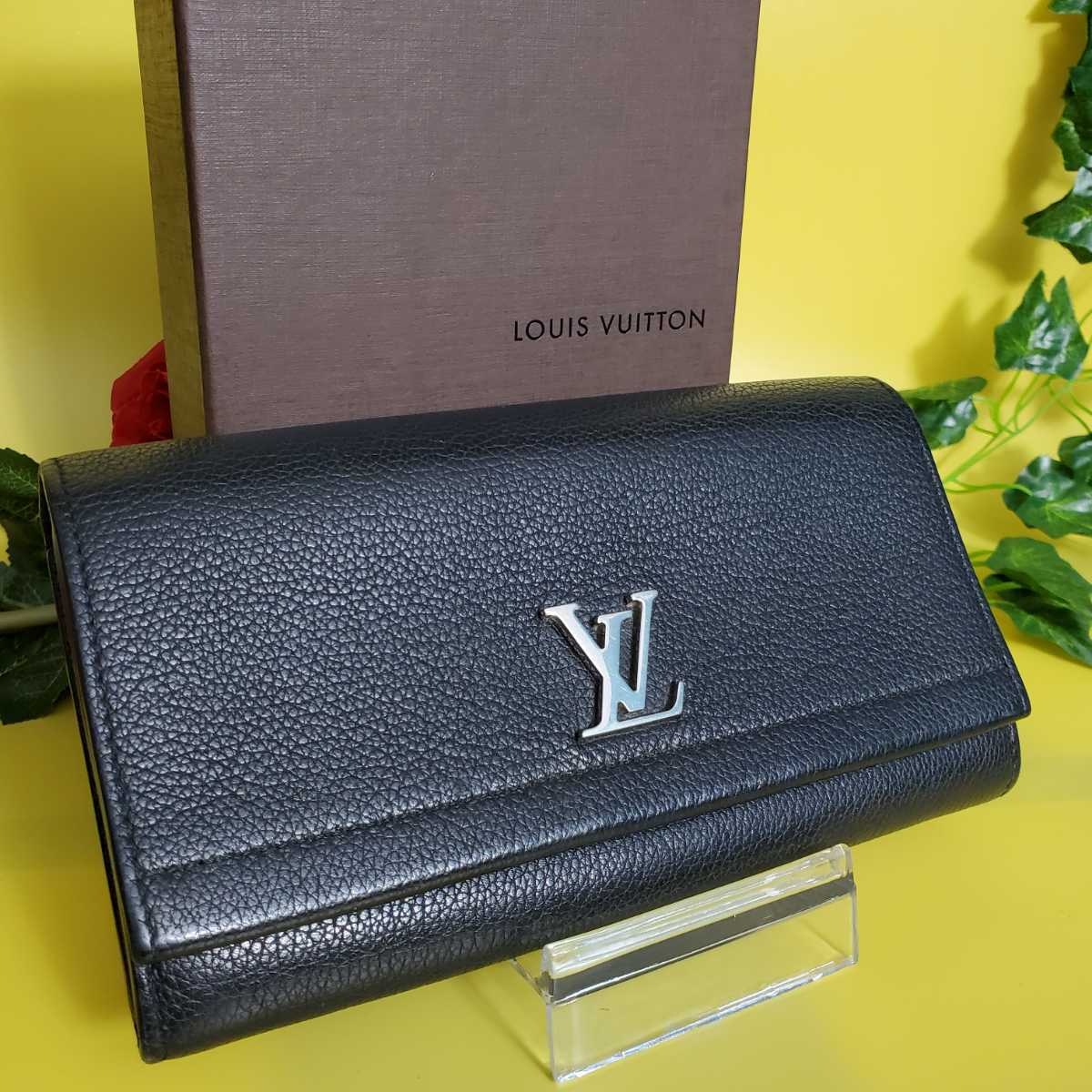 ☆45☆ 箱付 極美品 ルイヴィトン LOUIS VUITTON ポルトフォイユ 