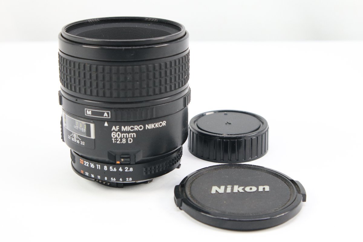 NIKON ニコン AF MICRO NIKKOR 60mm F2.8 D 単焦点 カメラレンズ