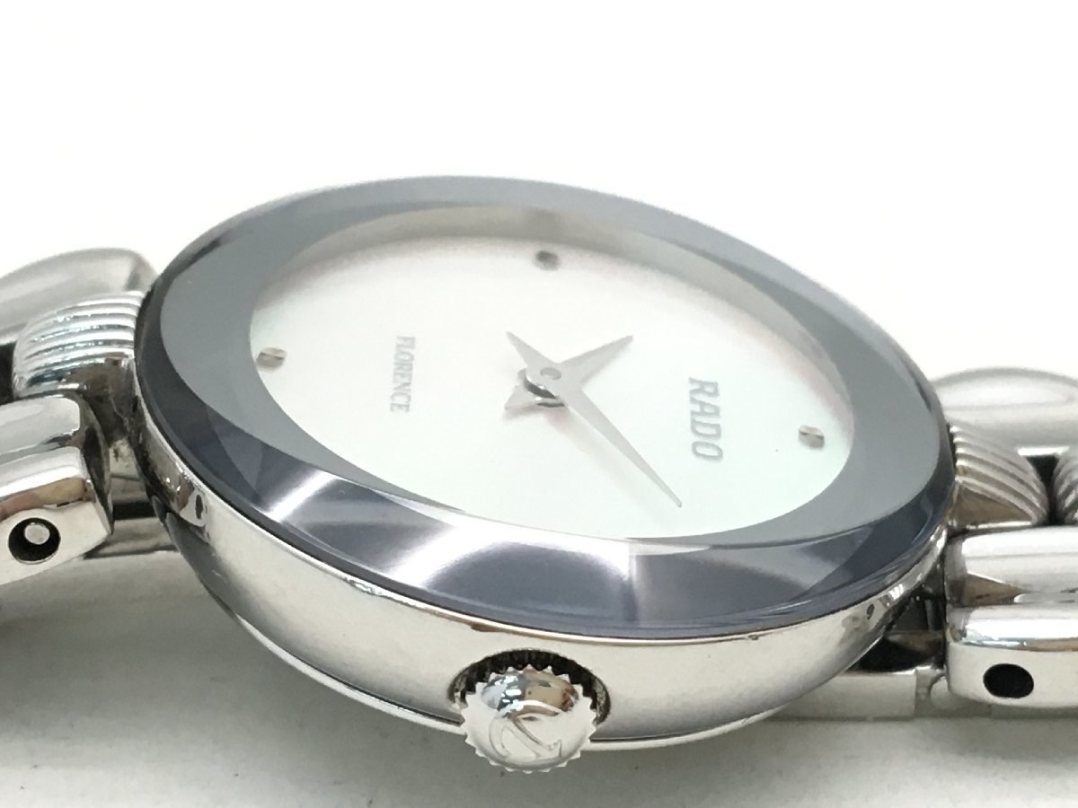 RADO フローレンス 腕時計 153.37.174 クォーツ シルバー シェル文字盤