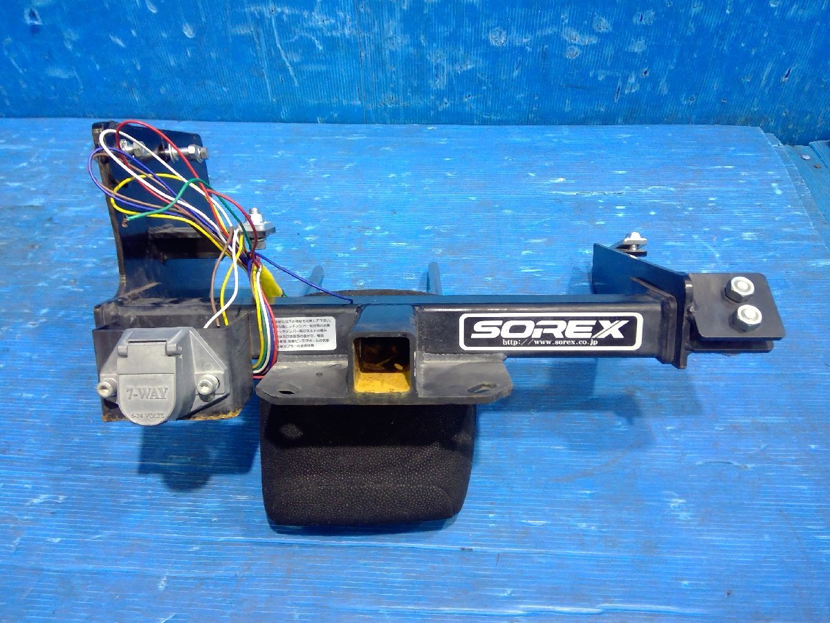 HOT，人気セール ノート E11 から外し SOREX ソレックス 7極 オス形状 ヒッチメンバー ボート/ジェットスキー等を積んだトレーラー牽引等に(リア)｜売買されたオークション情報、yahooの商品情報をアーカイブ公 日産用