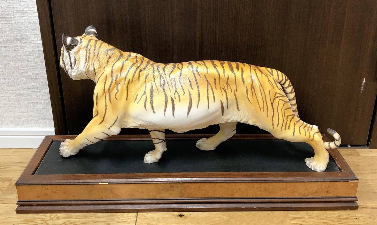 フランクリンミント THE BENGAL TIGER ベンガルトラ 虎 54cm 陶器製