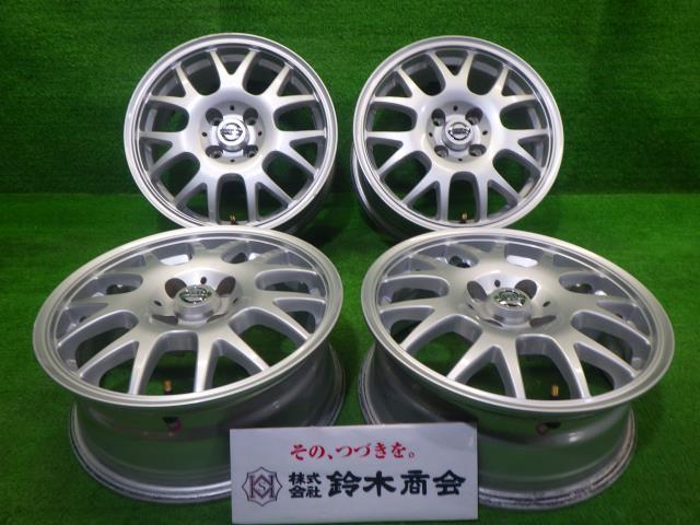 中古 日産純正 NG11 ブルーバードシルフィ ホイール アルミ 15インチ 6J 4穴 4本 100