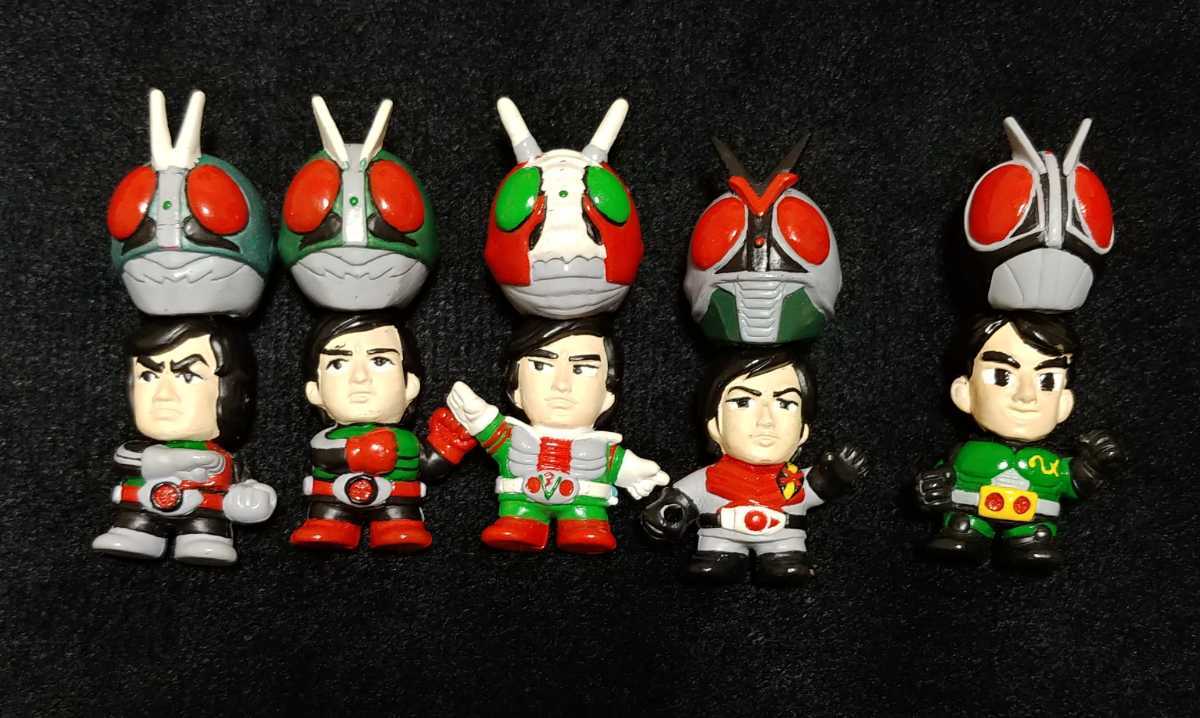 食玩 フィギュア 昭和 マスク着脱 ソフビ 仮面ライダー倶楽部 レア SD