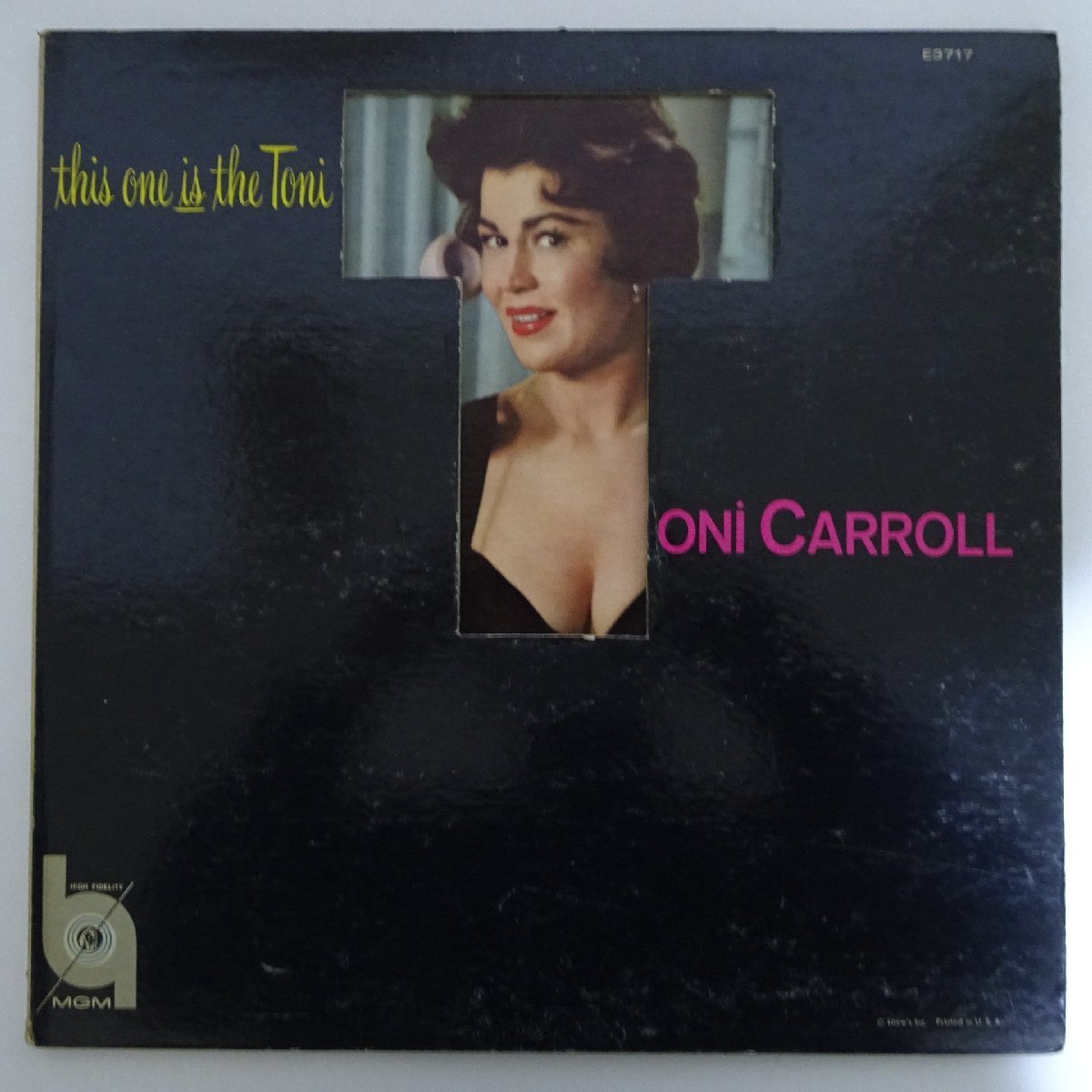 品質保証，爆買い 14011371; US初期/MGM/深溝/MONO Toni Carroll / This One Is The Toni(ボーカル)｜売買されたオークション情報、yahooの商品情報をアーカイブ公開 - オークファン ボーカル
