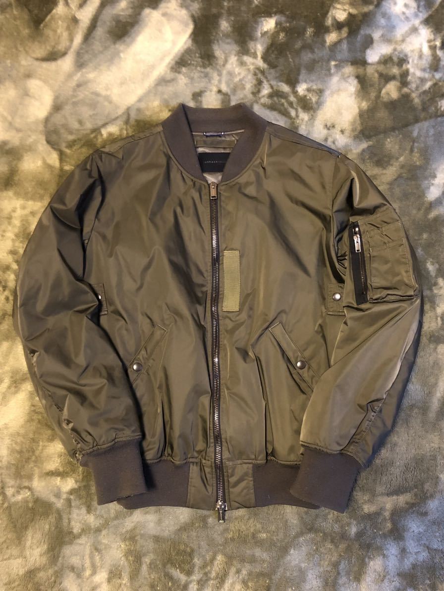 junhashimoto ma-1 junhashimoto MA-1ジャケット オリーブグリーン