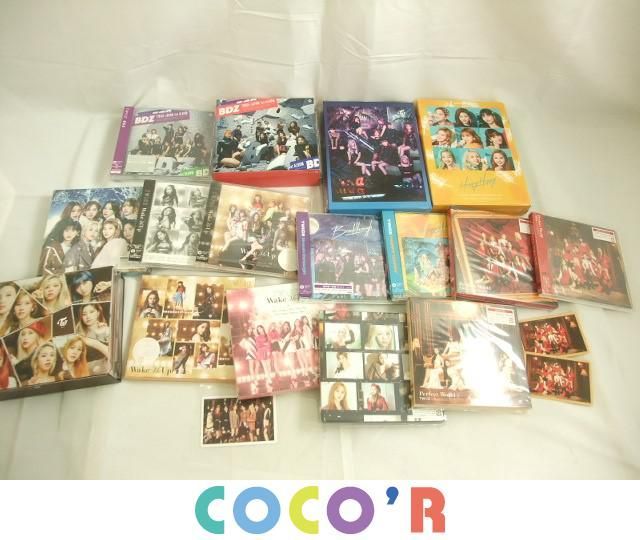 【同梱可】中古品 韓流 TWICE Wake Me Up BDZ BETTER Perfect World 等 CD DVD グッズセット