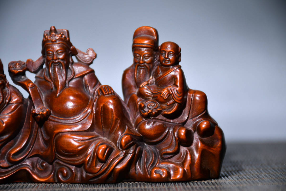 京东 黄杨木福禄寿品牌及商品- 置物古賞物 中国古玩 中国古 Top 清
