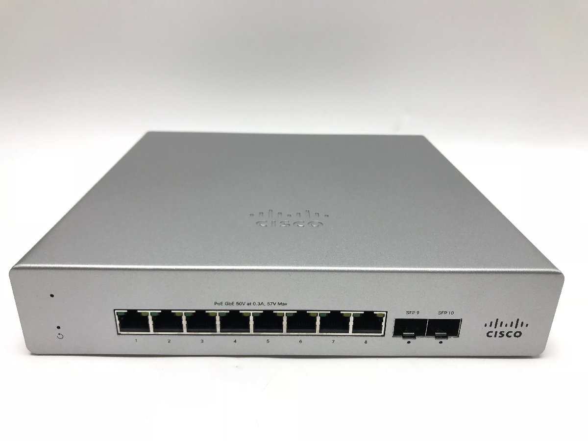 未使用 Cisco Meraki MS120-8FP コンパクトスイッチ アクセススイッチ 
