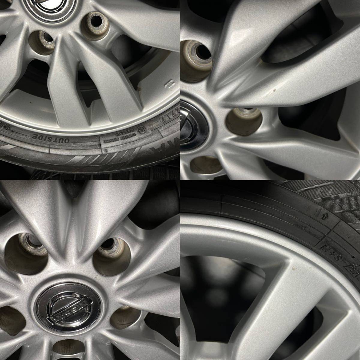 日産 C26 セレナ 純正スタッドレスタイヤホイール 15インチ 5.5J＋45 PCD114.3 5穴 YOKOHAMA ice GUARD IG60 195/65R15 2017年製 セレナ 195&frasl;60R16 日産 - オークファン セレナスタッドレスタイヤ+ホイールお取り付けC26