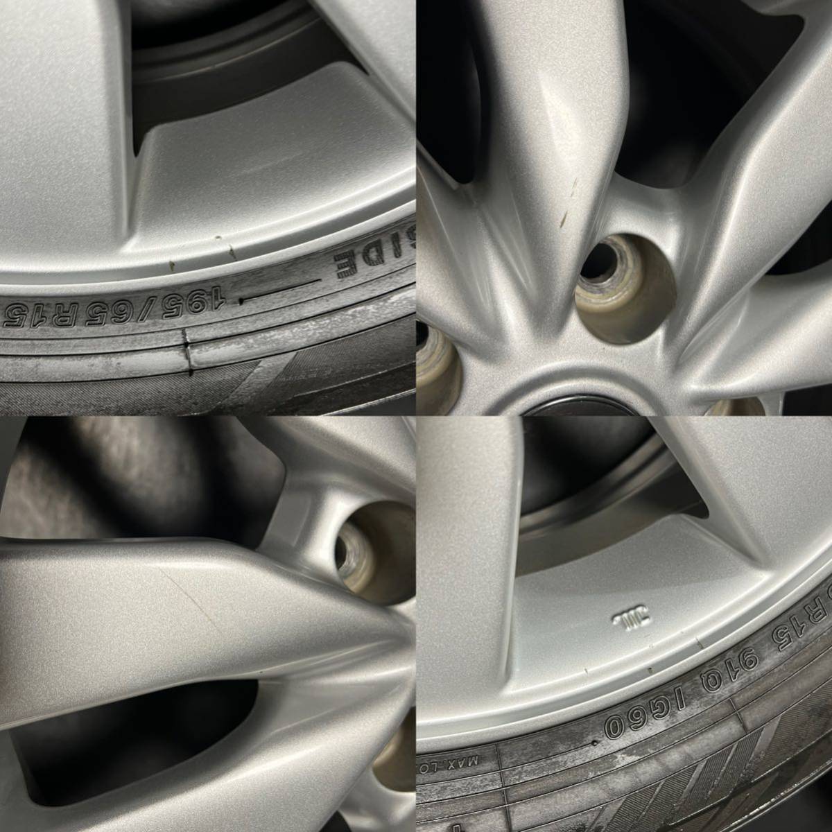 日産 C26 セレナ 純正スタッドレスタイヤホイール 15インチ 5.5J＋45 PCD114.3 5穴 YOKOHAMA ice GUARD IG60 195/65R15 2017年製 セレナ 195&frasl;60R16 日産 - オークファン セレナスタッドレスタイヤ+ホイールお取り付けC26