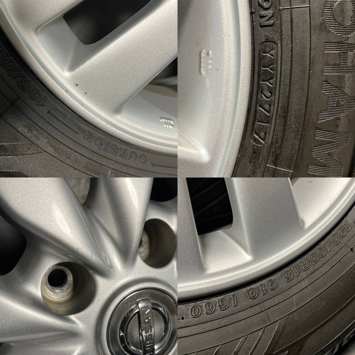 日産 C26 セレナ 純正スタッドレスタイヤホイール 15インチ 5.5J＋45 PCD114.3 5穴 YOKOHAMA ice GUARD IG60 195/65R15 2017年製 セレナ 195&frasl;60R16 日産 - オークファン セレナスタッドレスタイヤ+ホイールお取り付けC26