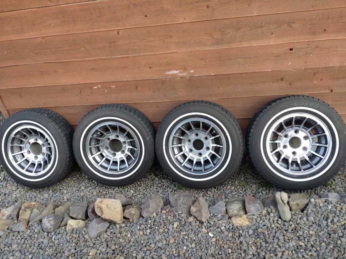 希少 旧車 当時物 ENKEI エンケイ バハ 6J×14インチ ET＋4 PCD139.7 6