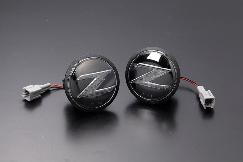 Z34 フェアレディZ クリスタル LED サイドマーカー クリアレンズ 純正