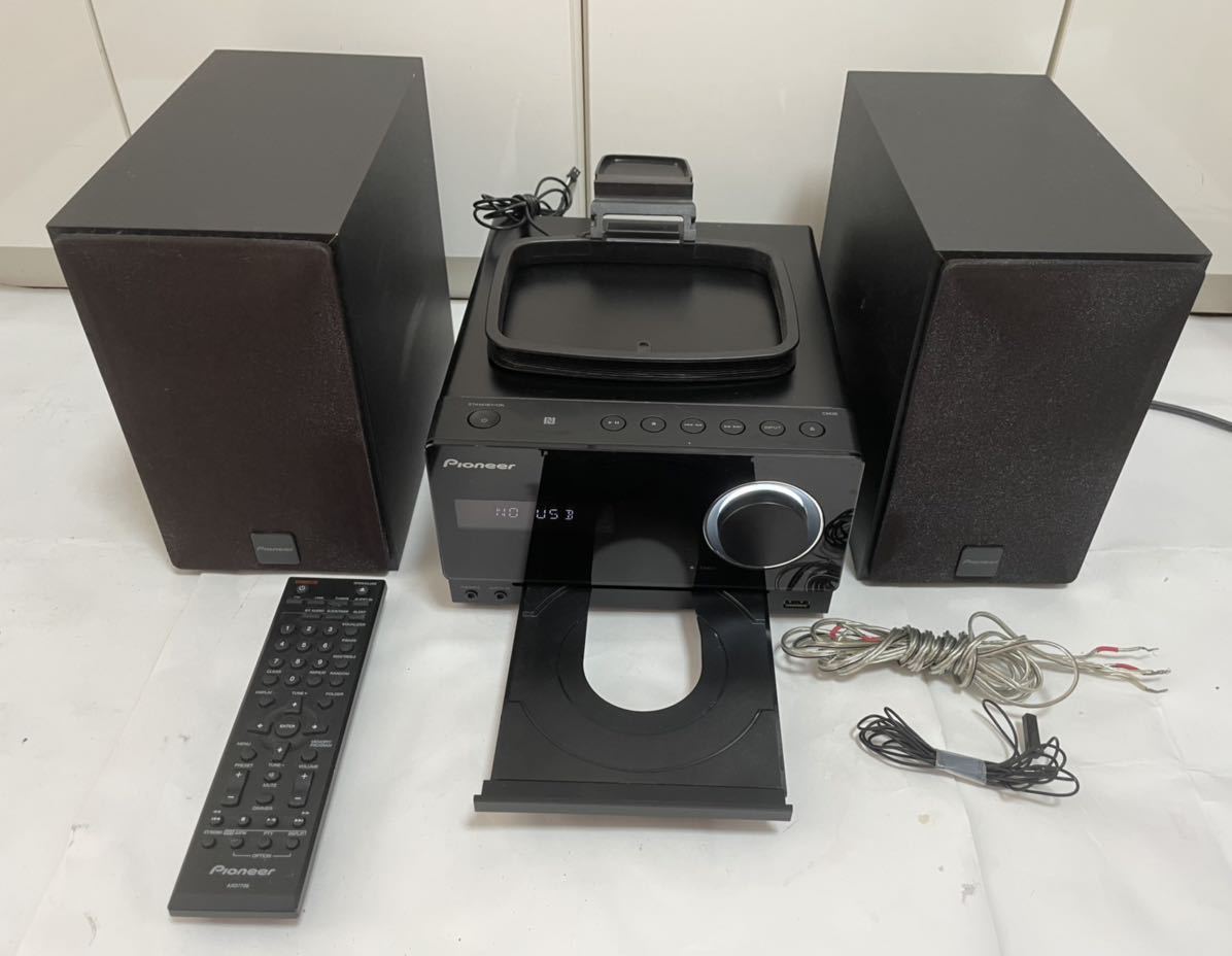 安い，大人気】 Pioneer X-CM35-K S-CM35-K CDミニコンポ 15年製