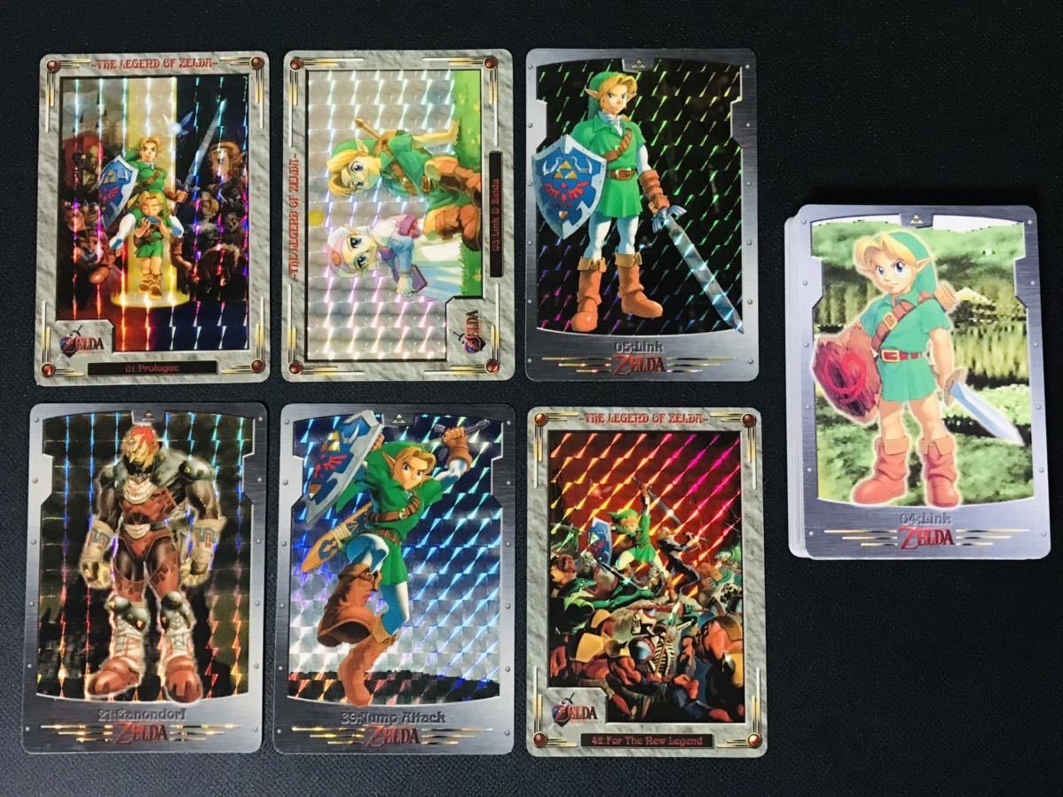 カードダス ゼルダの伝説カードダスコンプ品全42種 カード 全1551種