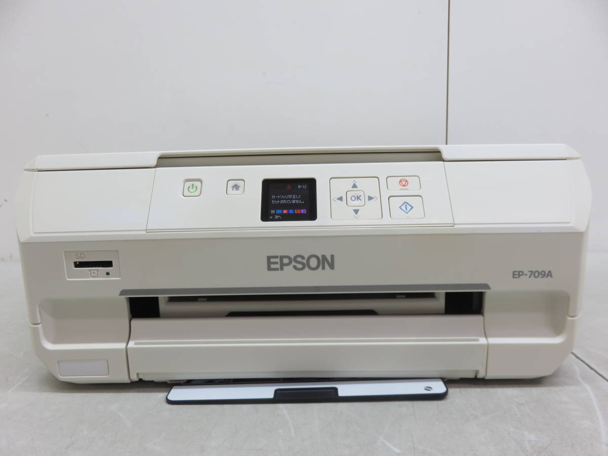 EPSON エプソン EP-709A インクジェット複合機 プリンター 複合機 中古 