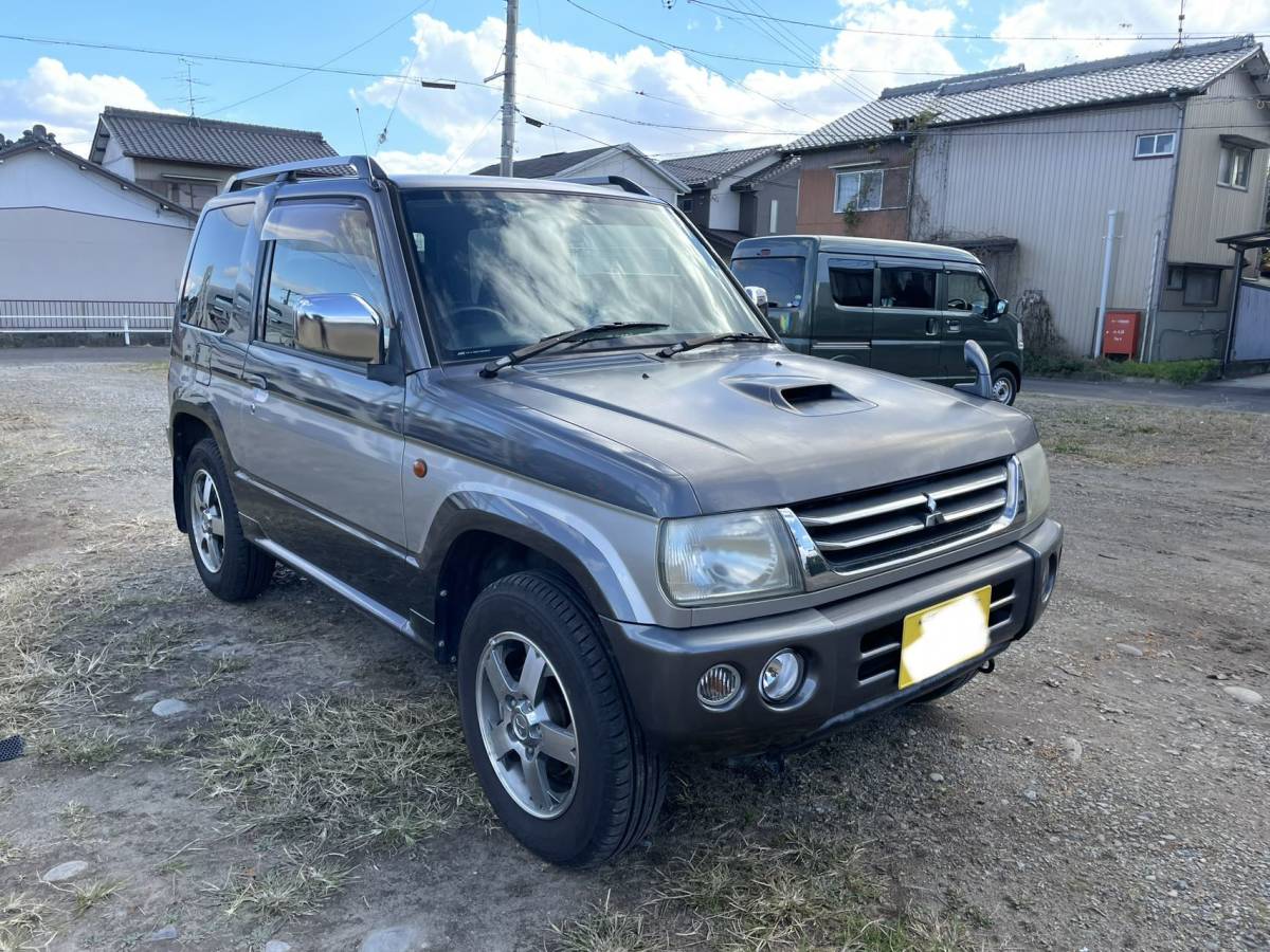 パジェロミニ 三菱 ターボ VR 4WD 4WD 車検10年5月 4WDの 